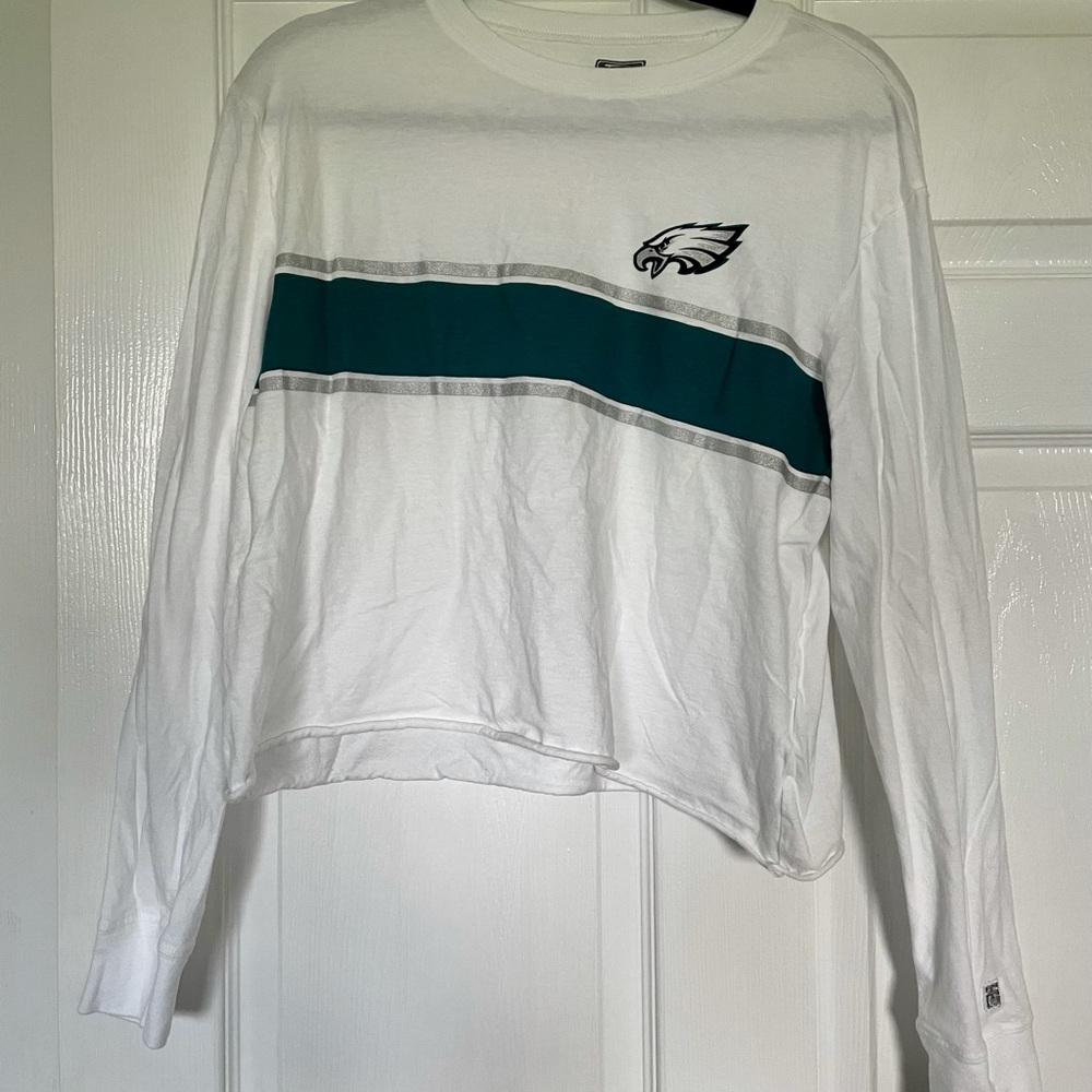 Women’s Philadelphia Eagles Long Sleeve Cropped